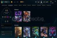 TR DEMİR 1 / 15 SKİN 64 HERO 61 LVL HESAP