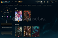 TR DEMİR 2 / 26 SKİN 48 HERO 71 LVL HESAP