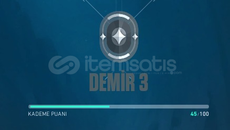 TR - DEMİR 3 RANK - MAİL DEĞİŞEN