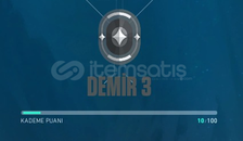  TR - DEMİR 3 RANK - MAİL DEĞİŞEN
