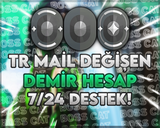 TR - DEMİR - MAİL DEĞİŞEN - DÜŞÜK MMR! +20 LVL