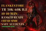 ⭐TR DERECELİ HAZIR 10-10 WIN 50K-70K ⭐ 