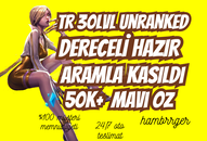 ⭐[TR DERECELİ HAZIR] ARAMLA KASILMIŞ 50k+ BE