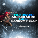 ⭐ TR/EU ⭐ LoL 50-1300 Skin Random Hesap