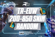[ ⭐ ] TR/EUW 200-850 SKIN RANDOM HESAP