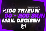 TR/EUW 90-200 MAİL GARANTİLİ RANDOM HESAP