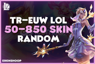 ⭐ TR/EUW | LoL 50-850 Skin Random Hesap