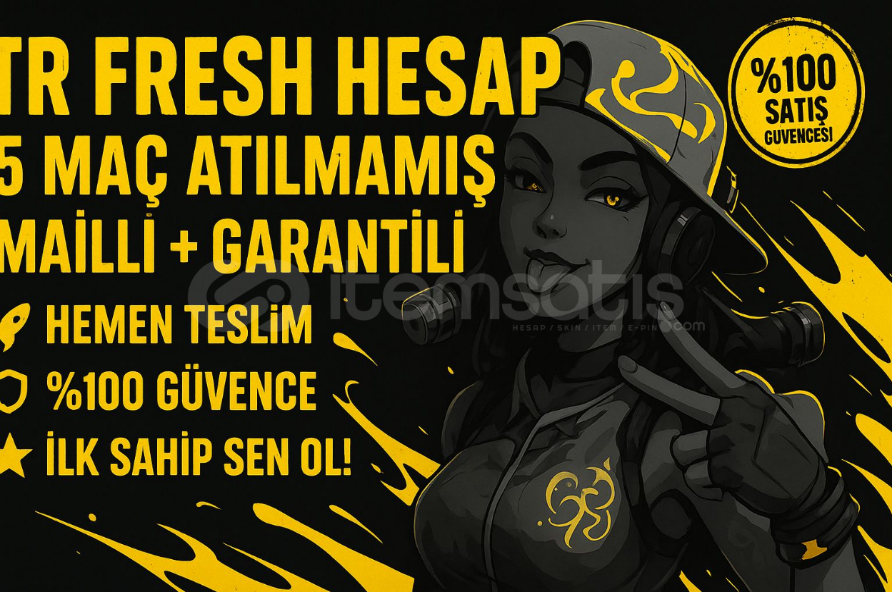 TR FRESH MAİLLİ 5 MAÇ HAZIR HESAP! TR FRESH MAİLLİ 5 MAÇ HAZIR HESAP!