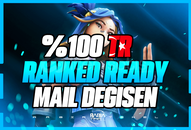 ⭐%100 TR| Ranked Ready | Mail Değişen| Garantili