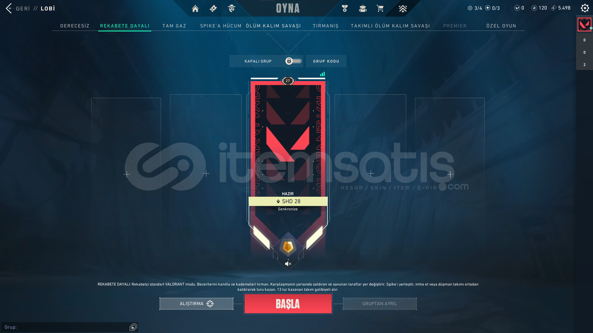 TR - Gold Hesap [-Mail Teslimli-) DÜŞÜK MMR TR - Gold Hesap [-Mail Teslimli-) DÜŞÜK MMR