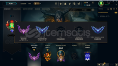 Tr Grandmaster bitirmiş yüksek mmr Master acc