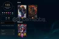 TR / HANDMADE / UNRANKED / 165 SKIN / HERO 155