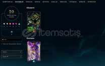 TR / HANDMADE / UNRANKED / 20 SKIN / HERO 43