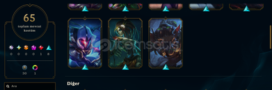 TR / HANDMADE / UNRANKED / 65 SKIN / HERO 91