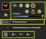 TR HESAP+10K OYN+7 MADALYA 319 WİN 767 SAAT