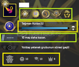 TR HESAP+ 10K OYUN+ 5 MADALYA 253 WİN 570 SAAT