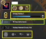 TR HESAP+ 3 MADALYA 20 WİN 30 SAAT+ PUBG