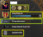 TR HESAP+FACEİT+ 3 MADALYA 79 WİN 148 SAAT