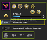 TR HESAP+FACEİT+7 MADALYA 404 WİN 1081 SAAT