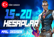 TR I 15-20 SKİN MAİL DEĞİŞEN VALORANT HESAPLAR