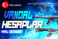TR I VANDAL SKIN MAİL DEĞİŞEN HESAPLAR