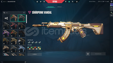 TR KAYITLI SİHİRPUNK VANDAL MAİLLİ HESAP.