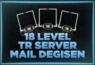 TR MAİL DEĞİŞEN 18 LEVEL HESAPLAR
