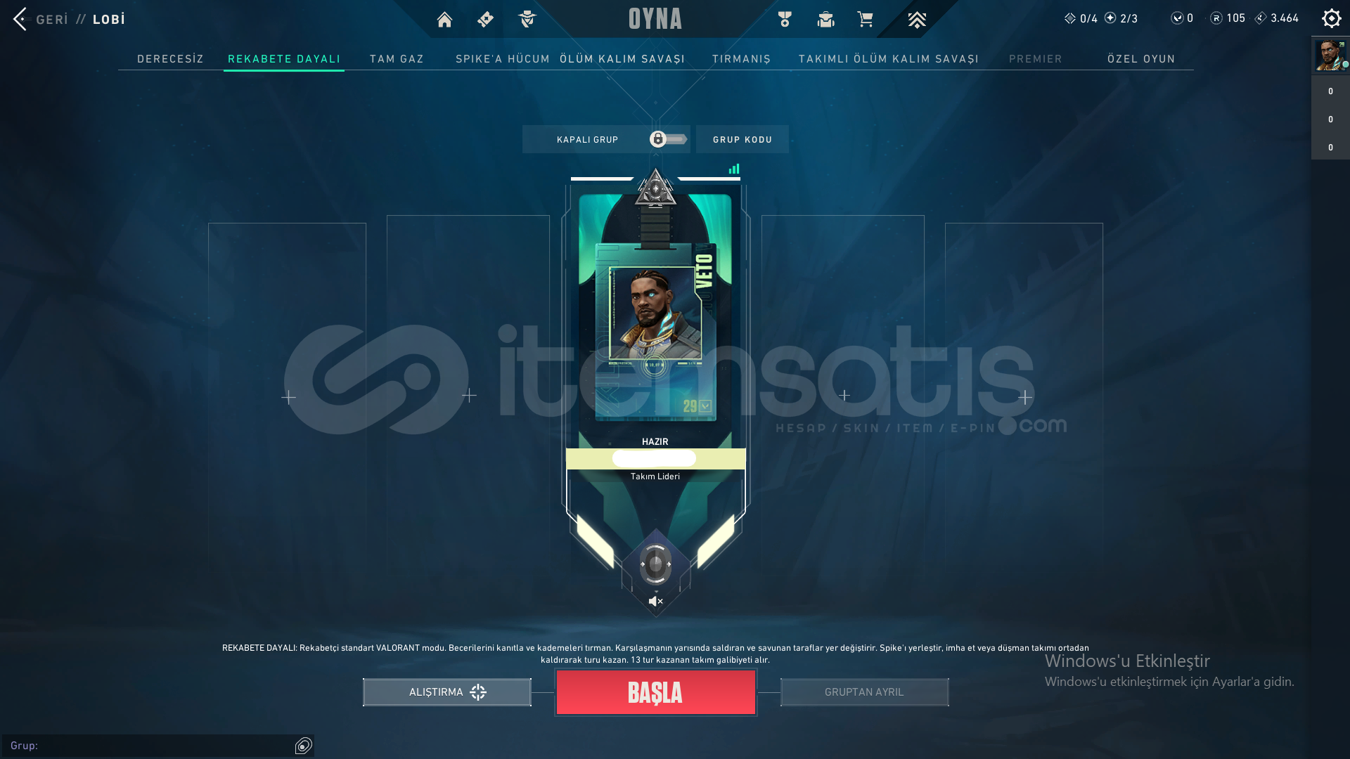 TR MAİL DEĞİŞEN DEMİR 2 HESAP (DÜŞÜK MMR) TR MAİL DEĞİŞEN DEMİR 2 HESAP (DÜŞÜK MMR)
