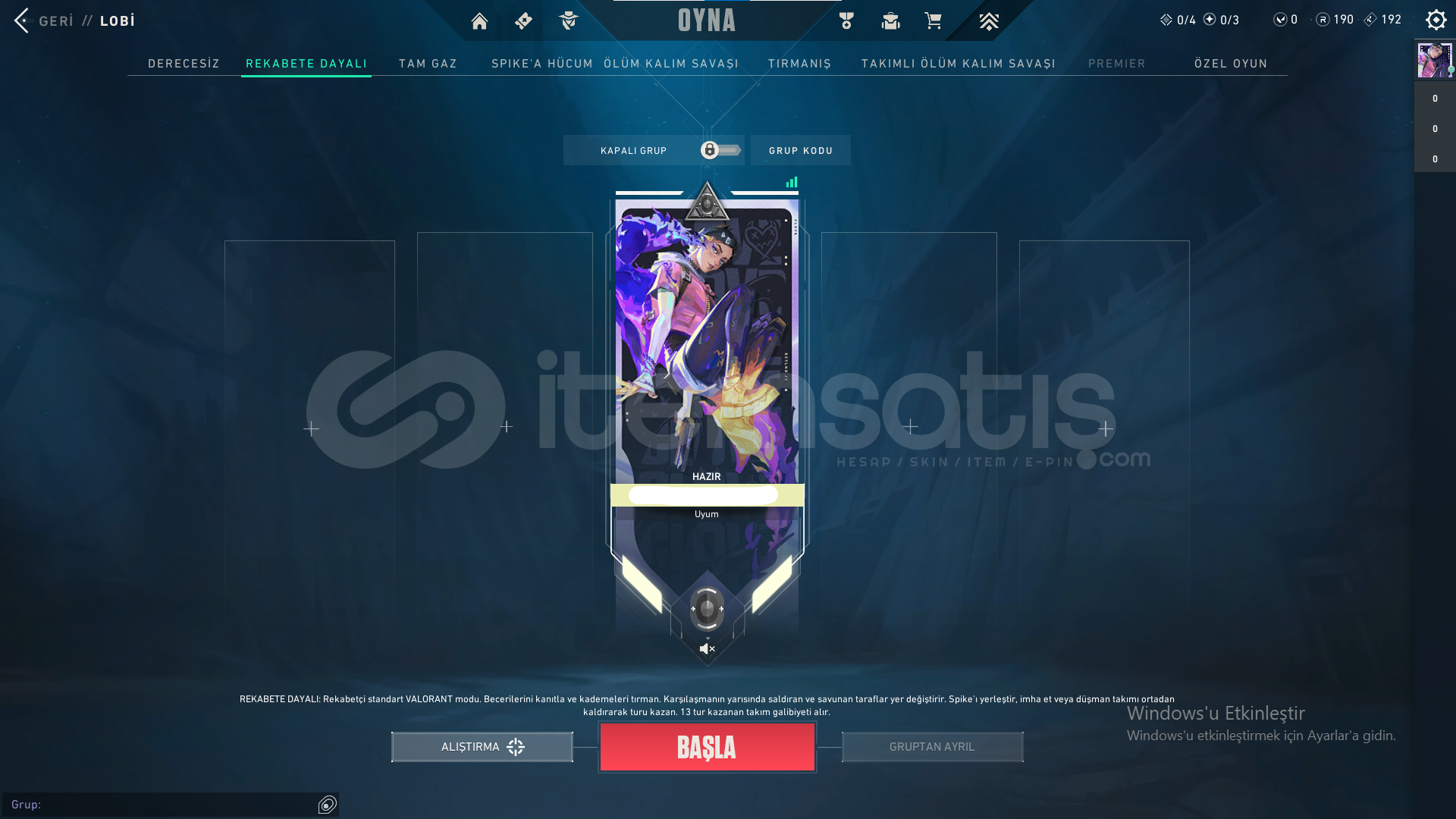 TR MAİL DEĞİŞEN DEMİR 2 HESAP (DÜŞÜK MMR) TR MAİL DEĞİŞEN DEMİR 2 HESAP (DÜŞÜK MMR)