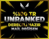 TR / MAİL DEĞİŞEN / VİP UNRANKED HESAP !!!!!