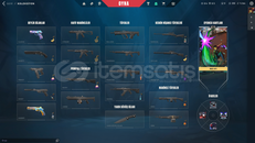 TR + Mail Onaysız + 2 BP Skin + 59 Level