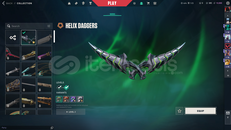 ✨TR MAİLLİ PLAT 2 HESAP HELİX HANÇERLERİ BP FULL