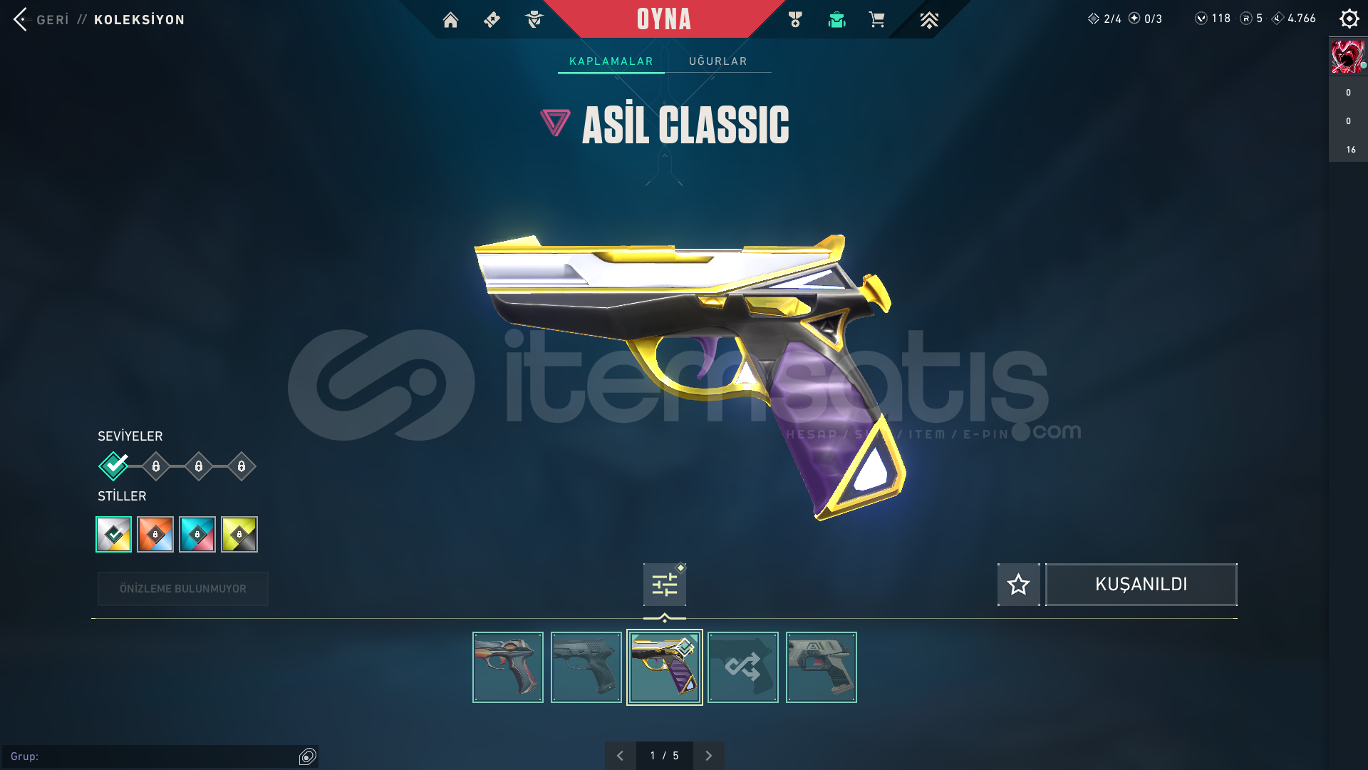 ⭐TR PLAT 1 PEEK 62 SEVİYE 25000 VP YATIRILMIS⭐  ⭐TR PLAT 1 PEEK 62 SEVİYE 25000 VP YATIRILMIS⭐