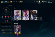 TR PLAT 4 / 54 SKİN 120 HERO 168 LVL HESAP