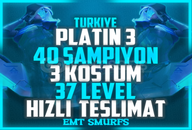 TR / Platinum III / 3680 MaviÖz / 40 ŞAMP TR / Platinum III / 3680 MaviÖz / 40 ŞAMP