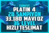 TR / Platinum IV / 33180 MaviÖz / 28 ŞAMP