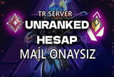 ⭐TR-RANKED HAZIR-MAİL ONAYSIZ | UNRANKED- 20LV