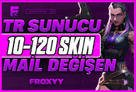 TR SERVER& 10-120 SKİN ARASI MAİL DEĞİŞEN HESAP