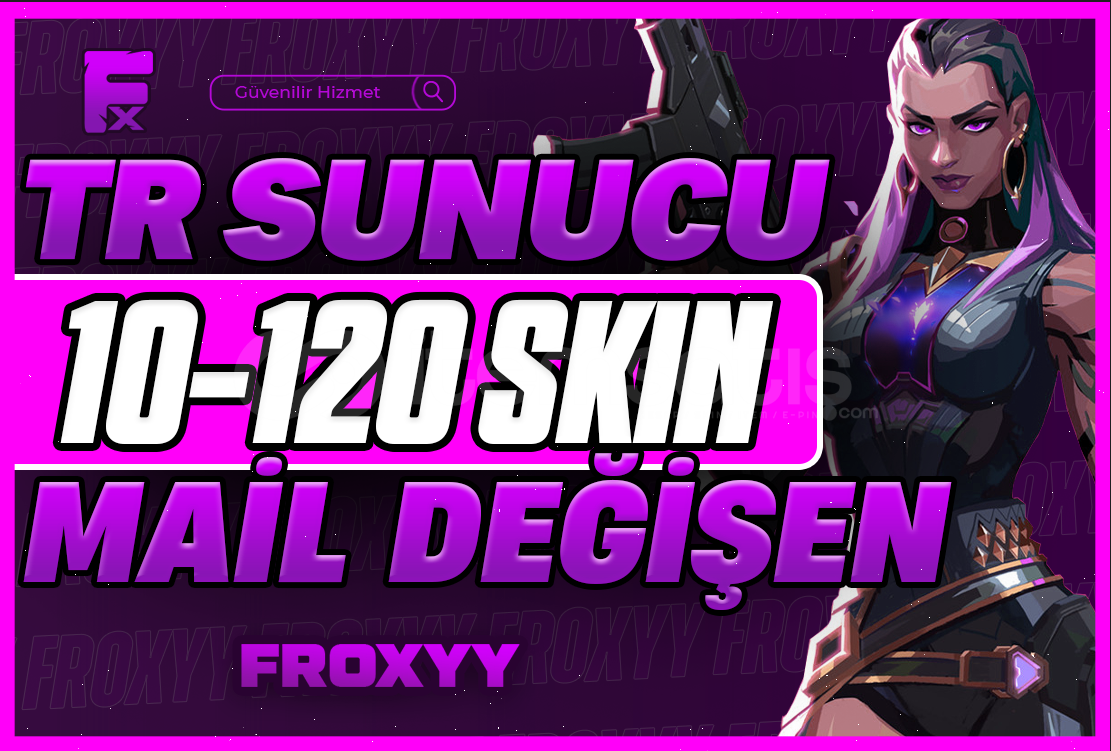 TR SERVER& 10-120 SKİN ARASI MAİL DEĞİŞEN HESAP TR SERVER& 10-120 SKİN ARASI MAİL DEĞİŞEN HESAP