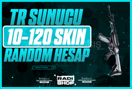 ⭐TR SERVER & 10-120 SKİN PREMİUM RANDOM