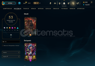 TR SERVER 129 HERO 53 SKİN 226 LVL HESAP