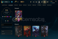 TR SERVER 134 HERO 25 SKİN 91 LVL HESAP