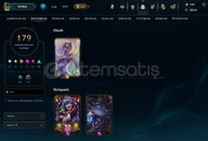 TR SERVER 179 SKİN 148 HERO 295 LVL HESAP