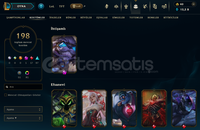 TR SERVER 198 SKİN FULL HERO 304 LVL HESAP