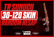 ⭐TR SERVER & 30-120 SKİN RANDOM(ÖZEL STOK)