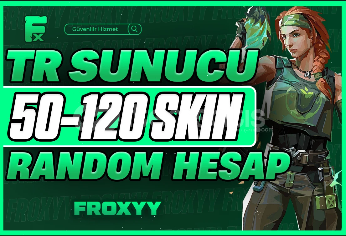 TR SERVER & 50-120 SKİN +SÜRELİ STOK TR SERVER & 50-120 SKİN +SÜRELİ STOK