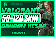 ⭐KESİN 50-120 SKİN PREMİUM RANDOM(TAZE STOK)