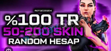 TR SERVER 50-200 SKİN ARASI HESAPLAR