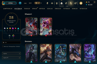 TR SERVER 56 HERO 28 SKİN 103 LVL HESAP