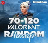 TR SERVER 70 - 120 SKİN GARANTİ RANDOM HESAP